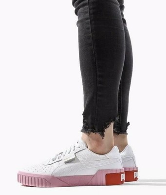 pink puma cali trainers