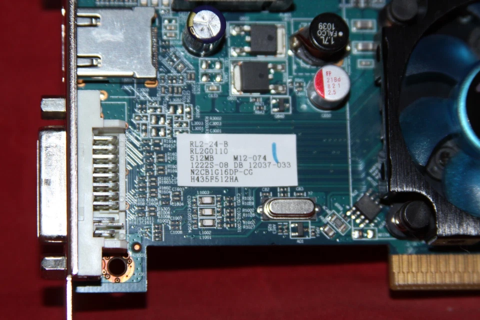 HIS ATI Radeon HD 4350 512MB 64BIT DDR3, AGP Graphics Card (H435F512HA) - Image 2 of 4