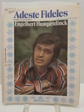 Adeste Fideles Sheet Music Englebert Humperdinck Piano Guitar Voice          F4W