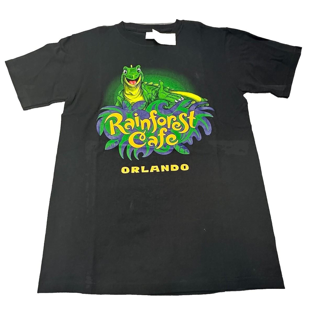 関税送料込み【DIME】Human T-Shirt (Rainforest) Rainforest Cafe Animal Print T-Shirts for Men for sale | eBay