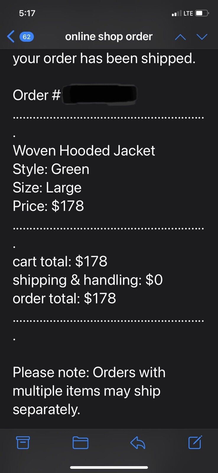 Supreme SS20 Woven Hooded Jacket Green Large