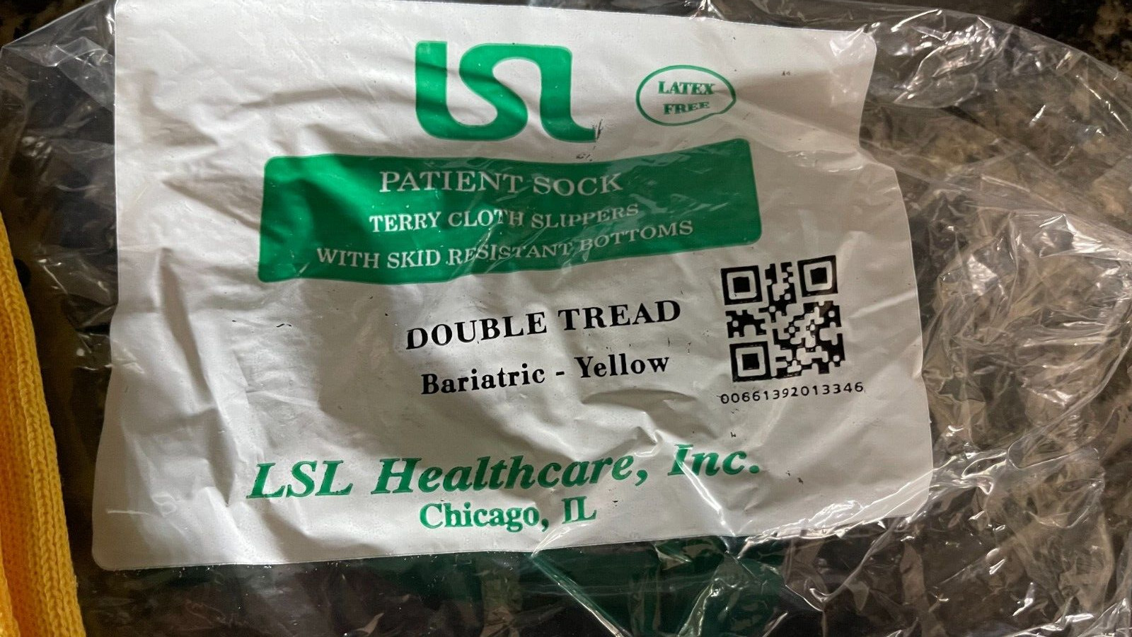 LSL Healthcare Extra Wide Bariatric Socks for Swollen Feet/Ankles/Calf