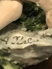 Vtg DEAR Sculpture Artistiche Italy Auro Belcari Hand Painted Boy & RabbIts RARE — photo 4