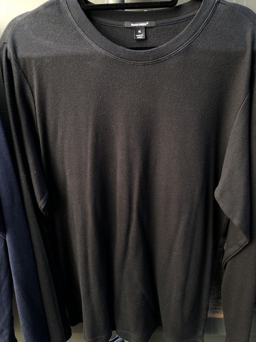 Mens Cotton ROUGH DRESS Tshirt. Long sleeve T Shirt | eBay