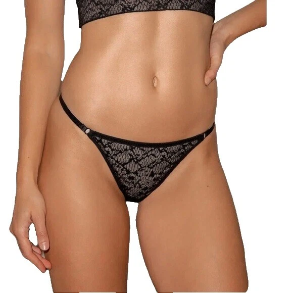 Bragas Free People negro Floral para De mujer