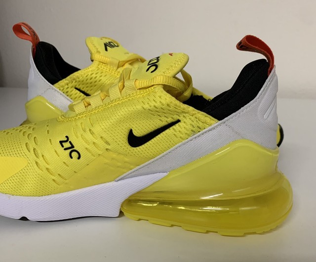 yellow nike 270s