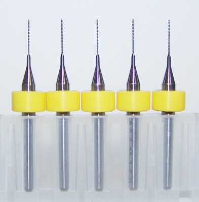 (5) #82 (.0125'') Carbide Drills Printed Circuit Board (PCB) - 480.0125.295A1