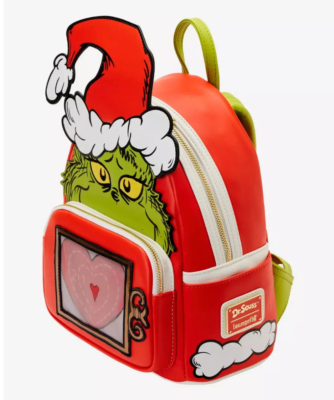 Loungefly How The Grinch Stole Christmas! Lenticular Heart 