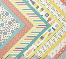 Stampin' Up! - Bubbles And Fizz DSP (18) 6x6 Sheets - Soda - Pop -Party