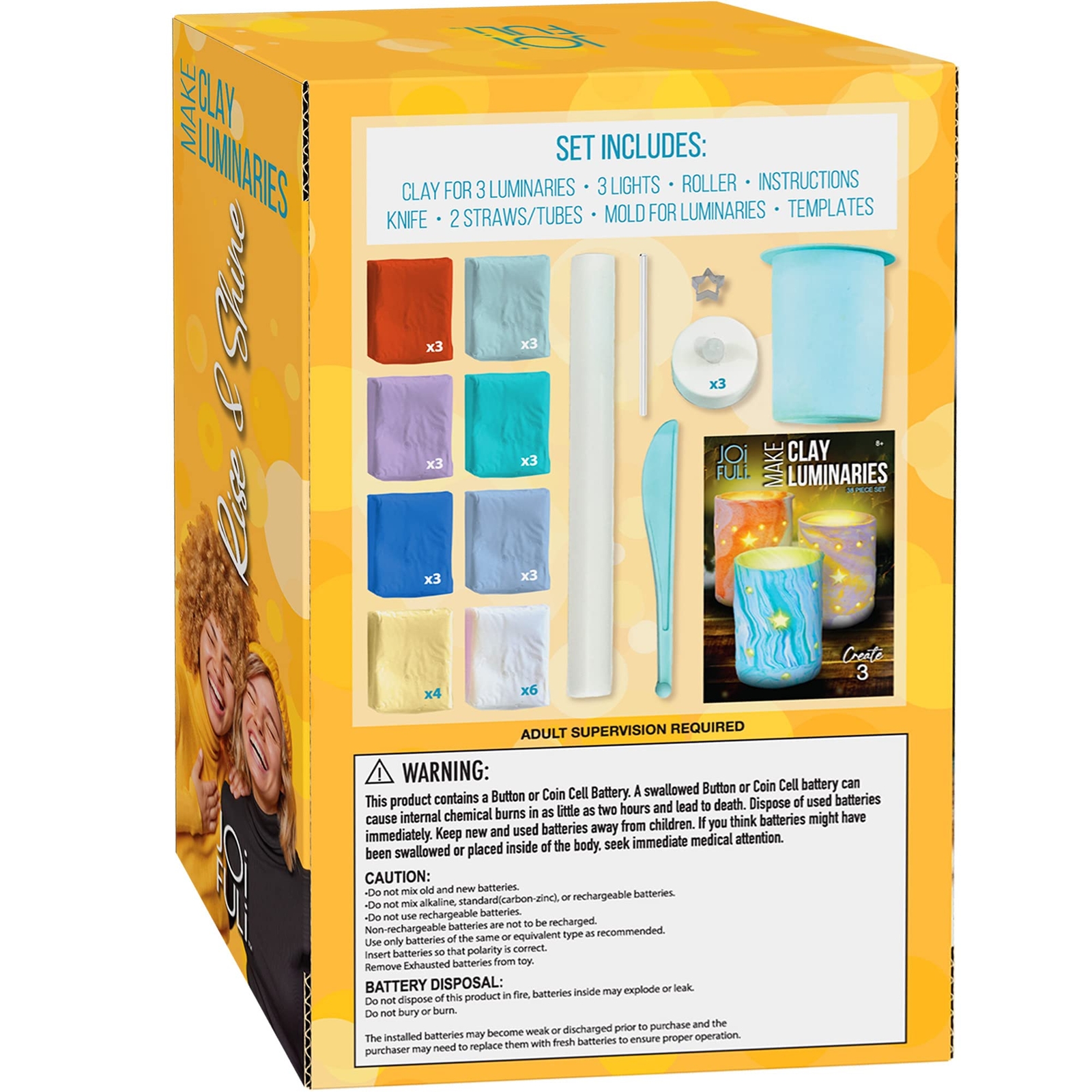 Diy Clay Luminaries Clay Craft Kit Gifts For Kids Girls And Boys Teens Ages 8 9 