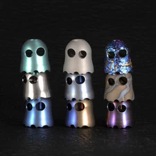 New Titanium Alloy Knife Lanyard Bead Umbrella Rope Bracelet Pendant Accessories