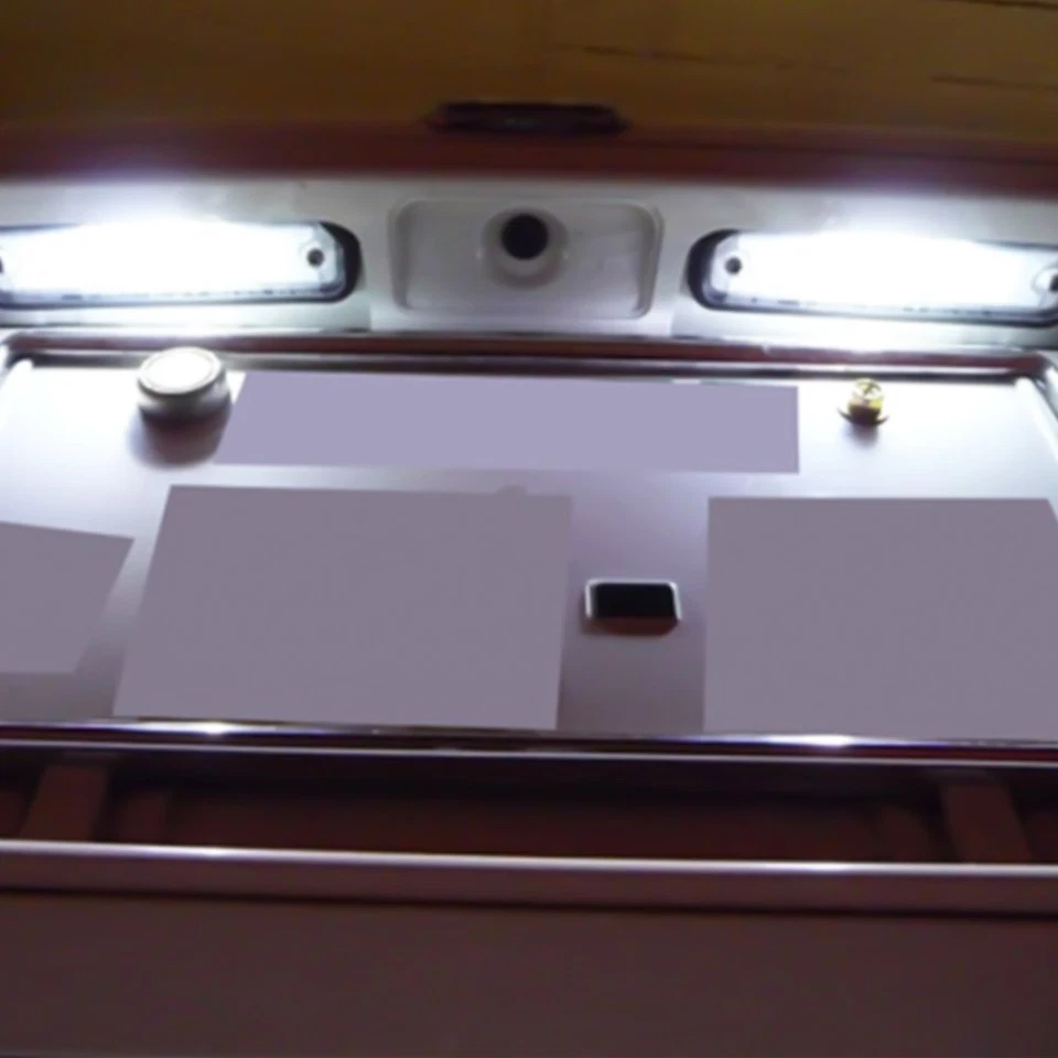 Luces LED completas para maletero Honda Civic Del Sol 1993-1997 lámpara blanca Foto 2 de 4