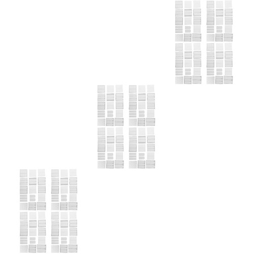 Set of 3 Manicure Decal Nail Half Moon Sticker Stickers Guide eBay