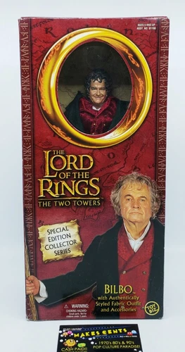 Lord of The Rings Two Towers 12 Inch Action Figure Bilbo by Toy Biz