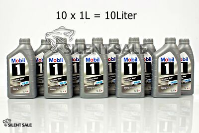 Mobil 1 5W50 FS X1 X2  10L = 10x1L Liter Peak Life Nachfolger Motoröl 5W-50