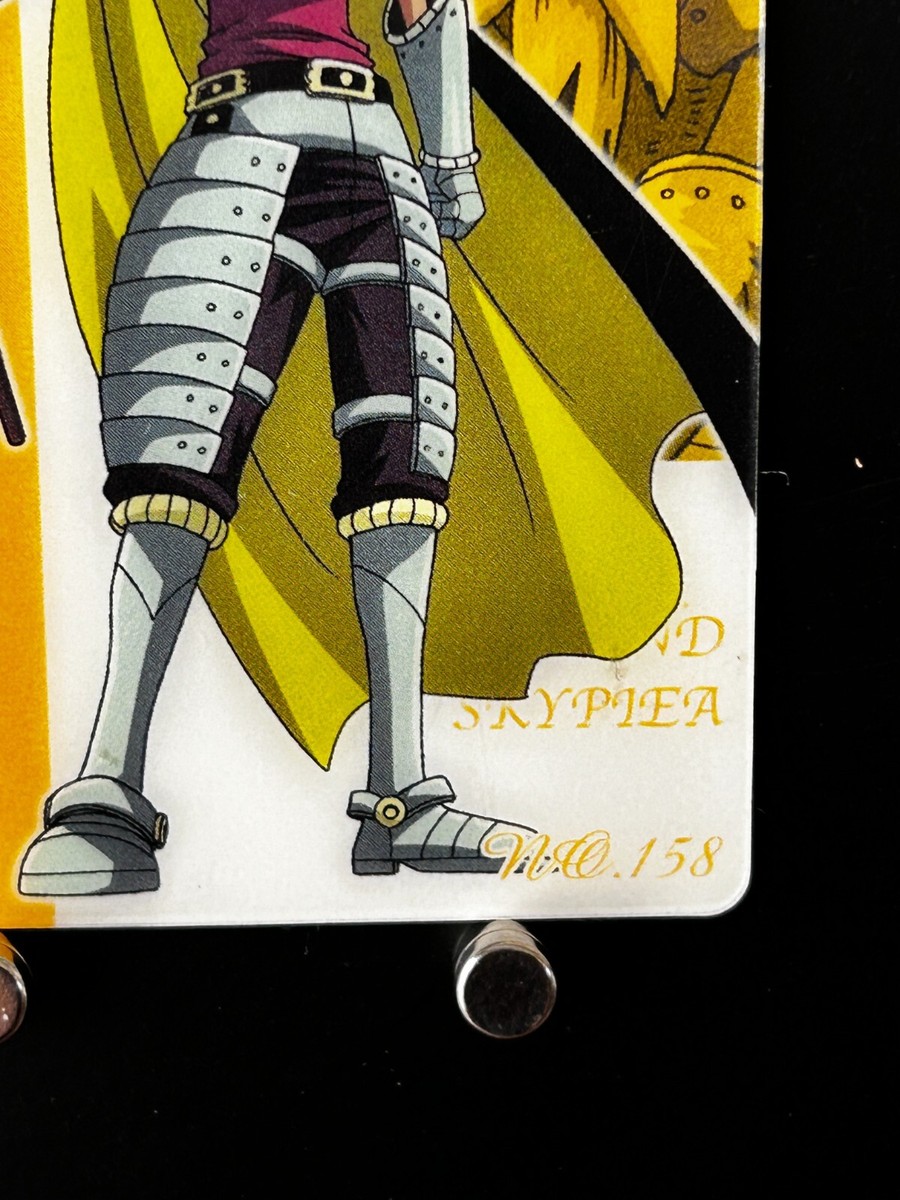 Gan Fall ONE PIECE Plastic Card BANDAI #158 Japanese JAPAN Rare | eBay