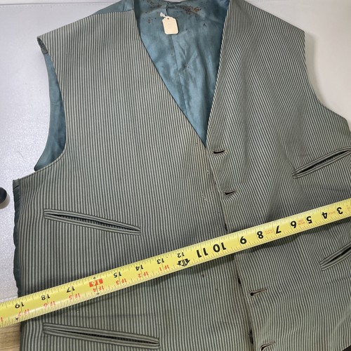 Chaleco verde vintage para hombre - Imagen 12 de 15