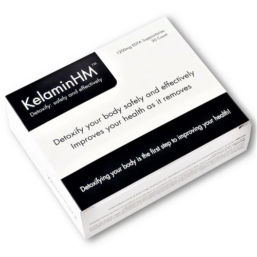 KELAMINHM 1,200 Mg30 Ct. CHELATION SUPPOSITORIES HEAVY METAL DETOX- 10-15% OFF