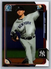2015 Bowman Draft #44 Jeff Degano Chrome *YA