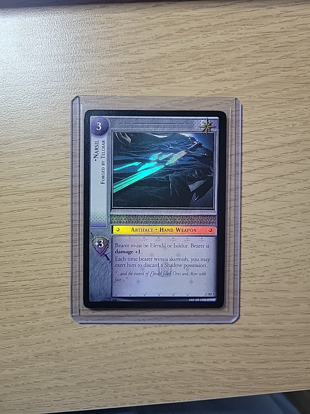 LOTR TCG ROS RISE SARUMAN Set FORGED BY TELCHAR 17RF7 Foil LP/NM | eBay