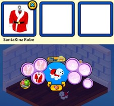 2019 Webkinz Classic CHRISTIMAS DAY GIFT Clothes: SantaKinz Robe