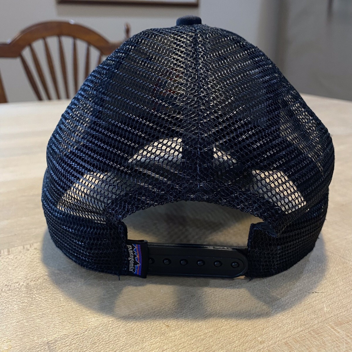 Patagonia Hat Cap Men/women’s Trucker Snapback Lopro Black Stained Glass Glassy Patagonia P-6 Logo Lopro Trucker Hat - High Country Outfitters main image 4