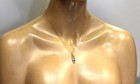 New 925 sterling silver .25ct diamond pink sapphire pendant necklace 2.6g 18" — photo 8