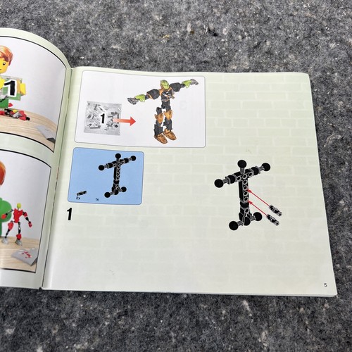 LEGO--HERO FACTORY--Instruction Manual Only #44014 Jet Rocka - Picture 3 of 5