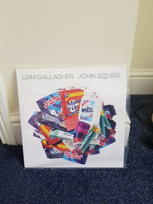 Liam Gallagher John Squire limitierte Auflage weißes Vinyl 12'' Album - mit Poster!