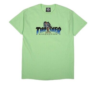 Bert Krak Thrasher Skateboarding Tattoo T Shirt Size Large Bert Krak Thrasher Skateboarding Tattoo T Shirt Size Large