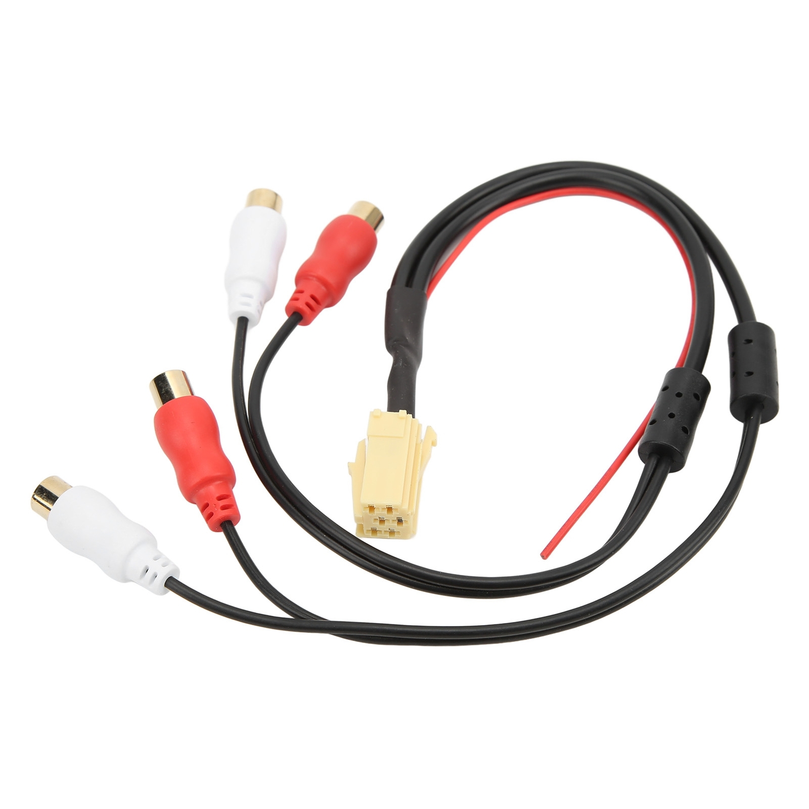 Car Line Out Adapter Easy Installation ABS Mini ISO Adapter For