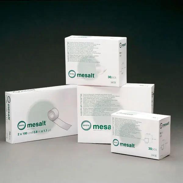 Mesalt Kochsalzkompressen Tamponade Steril Wundpflege Schnelle Heilung 4 Größen
