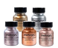 MEHRON Metallic Powders (129) 1oz  - .75oz  -Choose From Six Shades - NEW
