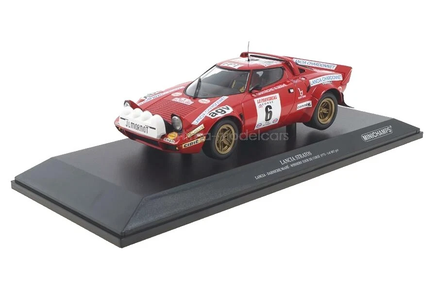 MINICHAMPS Diecast Rally Cars with Stand