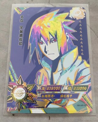 KaYou Naruto TCG CCG Trading Card Uchiha Sasuke SSP NR-NR-002
