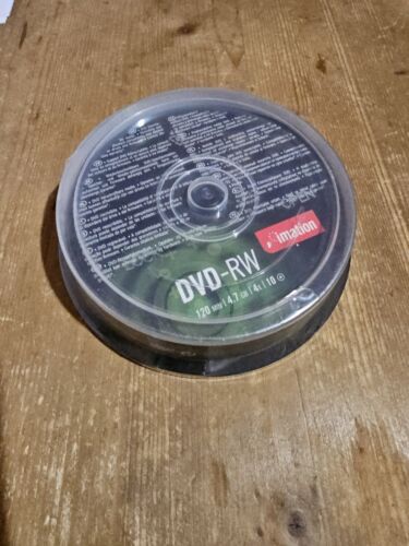 Imation Cakebox DVD-RW 4.7GB/120Min/4x (10 Disc) - Picture 1 of 1