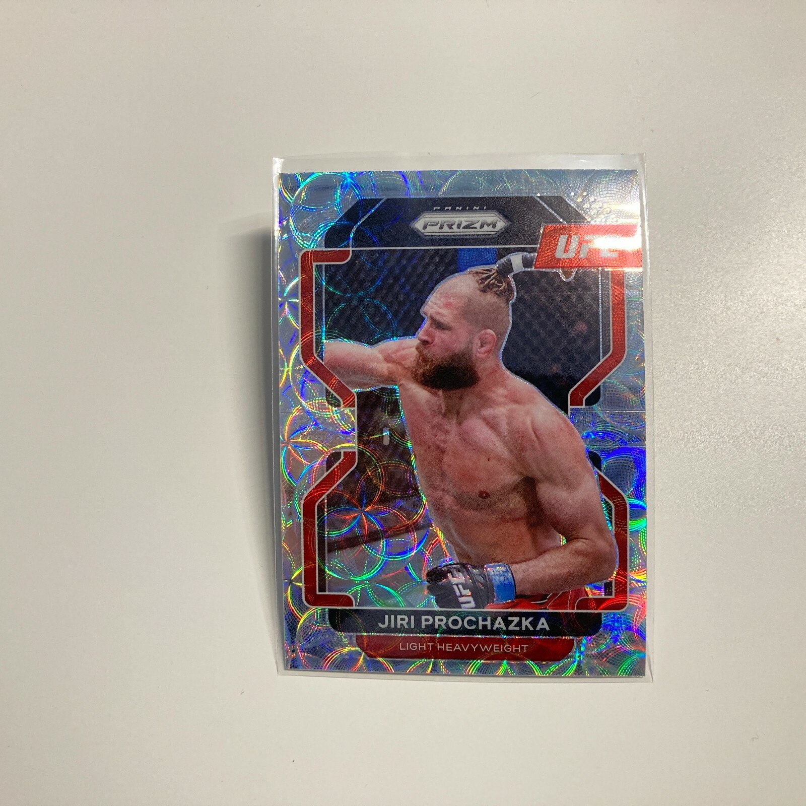 Jiri Prochazka 2022 Panini Prizm UFC Premium Box Set Scope Prizm Card 26/99 #185
