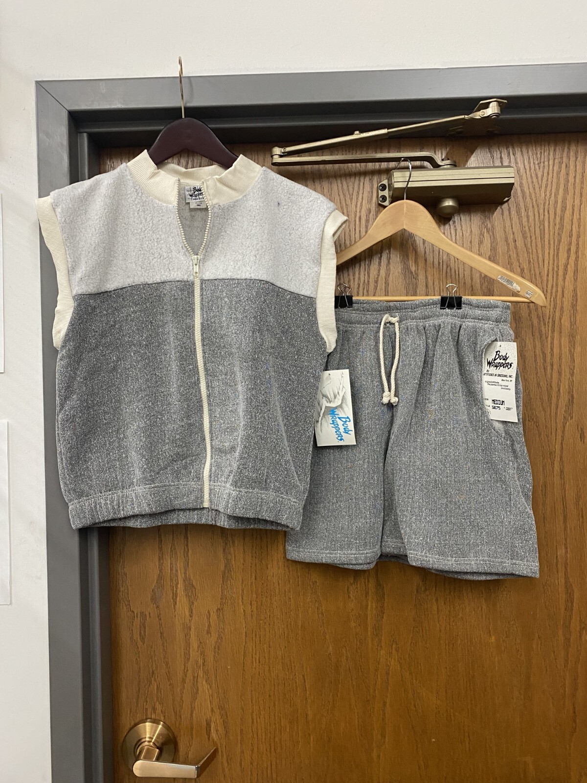 NWT! MATCHING FLEECE VEST AND SHORT- SMALL