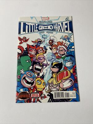 Giant Size Little A Vs X Skottie Young Marvel Comics 2015 Secret Wars  X-men