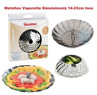1 X Metaltex Vaporette DüNsteinsatz 14-23Cm Inox