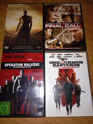Gladiator,Final Call, Operation Walküre,Inglourious Basterds