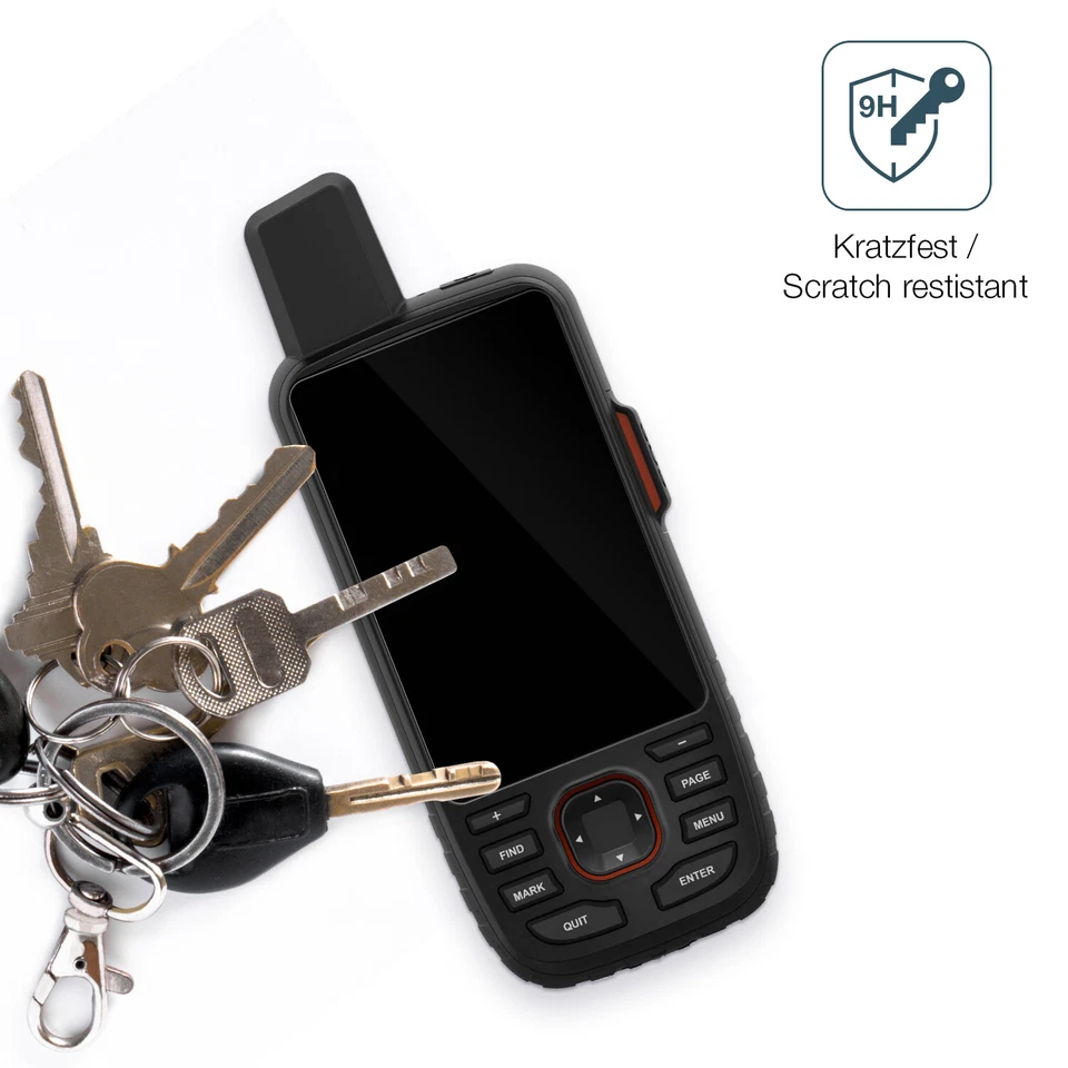 2x Protection ecrán pour Garmin GPSMAP 66i Verre souple Film Protecteur 9H dipos - Photo 3/4