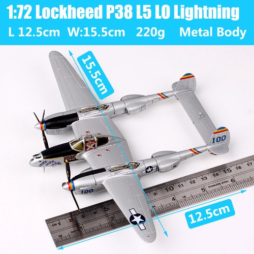 1/72 Corgi Lockheed P38 L5 LO Lightning Fighter Diecast Aircraft Toy Model WW2 - Picture 2 of 18