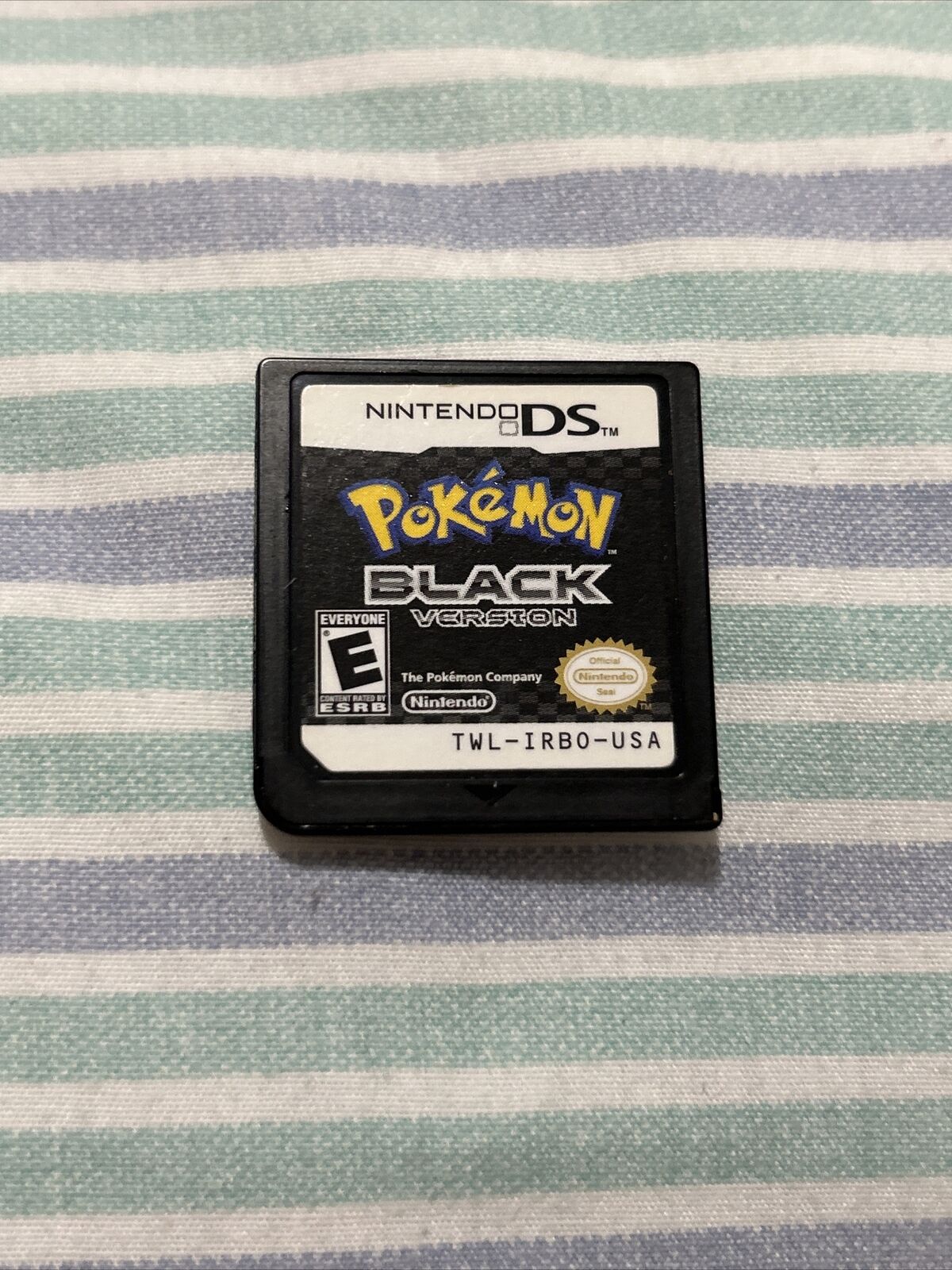 Pokemon Black Version Nintendo DS Reproduction Cartridge -  Sweden