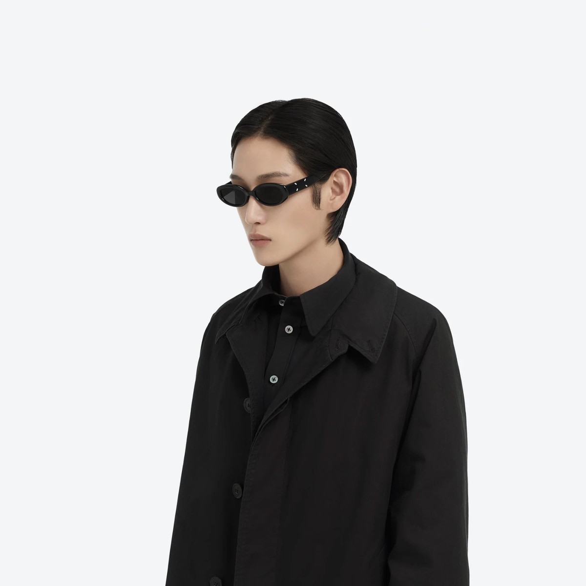 Gentle Monster Maison Margiela MM206 01 Sunglasses Black/Gray New