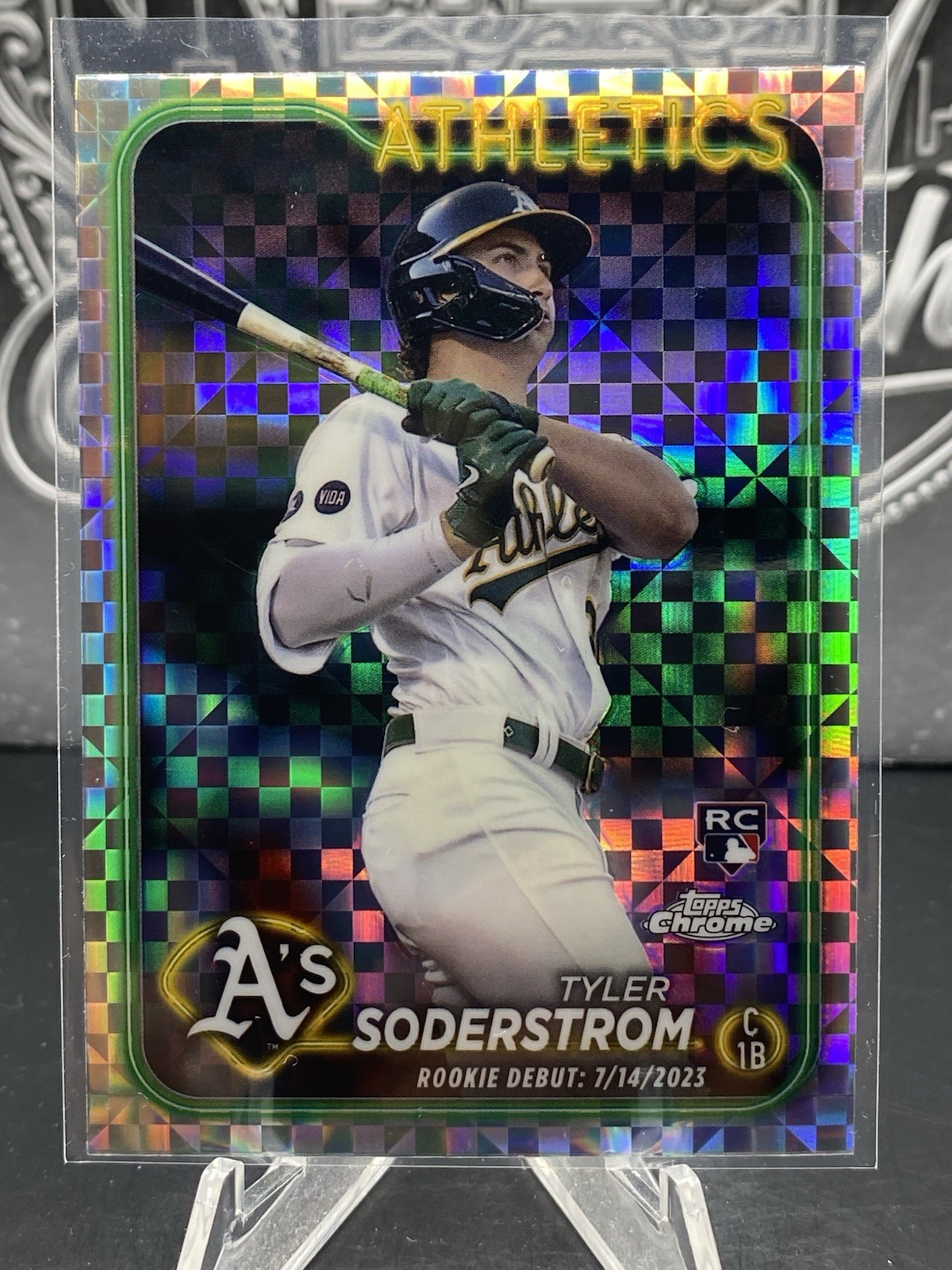 2024 Topps Chrome Update Series - Tyler Soderstrom #USC22 X-Fractor (RC)