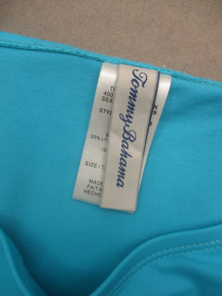 34C Tommy Bahama Womens Lined Underwire Back Close Top Hipster Bottom Bikini 10F - Image 3 of 4