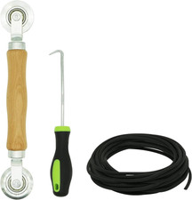 Screen Repair Kit - Screen Roller Tool with Bearing, Screen Retainer Spline 32Ft