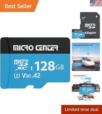 Performance 128GB microSDXC Card, A2 Micro SD Card, UHS-I C10 U3 V30 A2 4K UH...