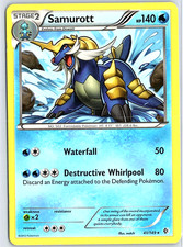 Samurott Holo Holo Rare Boundaries Crossed 41/149 LP on eBay